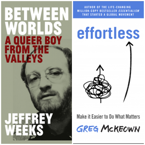 Between Worlds and Effortless front covers